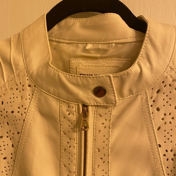 White point zero leather coat - Picture 5 of 8